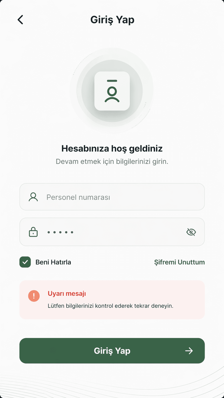 Saha Ekipleri Mobil Yönetim Uygulaması galeri görseli 1
